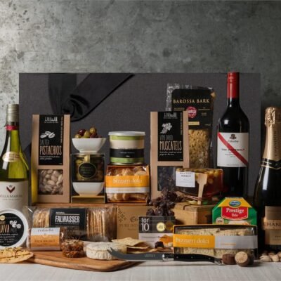 Premium Cheese and Wine Office Share Hamper
