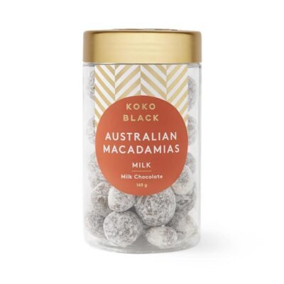 Koko Black Macadamias 165g | Milk Chocolate
