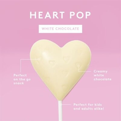 Koko Black Heart Pop | White Chocolate