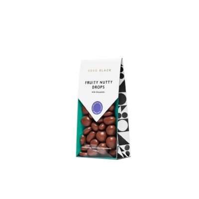Koko Black Fruity Nutty Drops 100g | Milk Chocolate