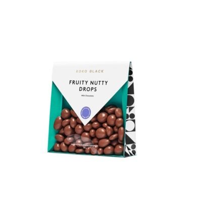 Koko Black Fruity Nutty Drops 200g | Milk Chocolate