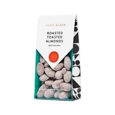 Koko Black Roasted Toasted Almonds 100g | Milk Chocolate