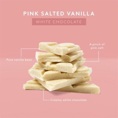 Koko Black Pink Salted Vanilla | White Chocolate Block