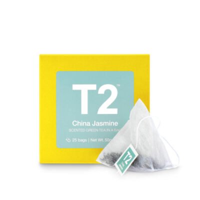 T2 China Jasmine Tea Bag Cube 25 pack