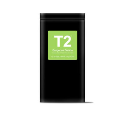 T2 Gorgeous Geisha Tea Bag Tin 60 pack
