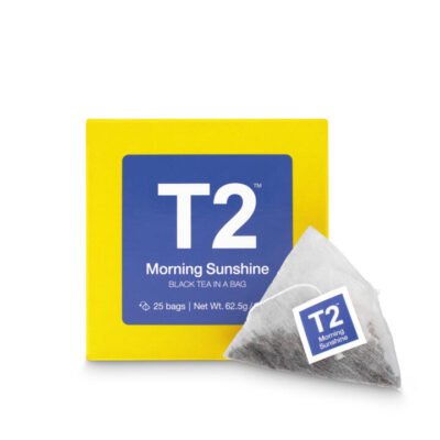 T2 Morning Sunshine Tea Bag Cube 25 pack