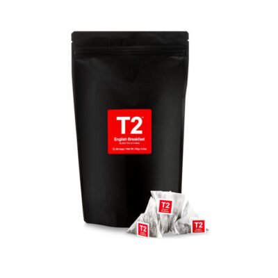 T2 English Breakfast Tea Bag Refill 60 pack