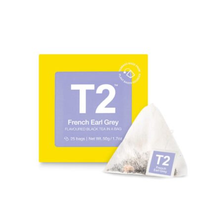 T2 French Earl Grey Tea Bag Cube 25 pack