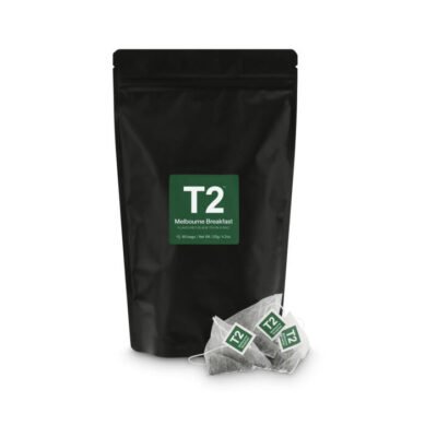 T2 Melbourne Breakfast Tea Bag Refill 60 pack