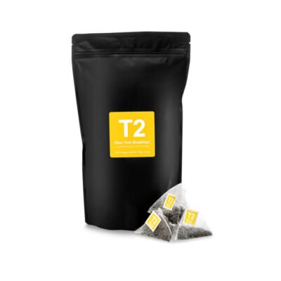 T2 New York Breakfast Tea Bag Refill 60 pack