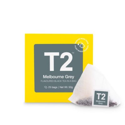 T2 Melbourne Grey Tea Bag  Cube 25 pack