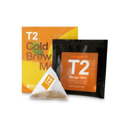 T2 Mango Mint Cold Brew Tea Bag Pack 15 pack