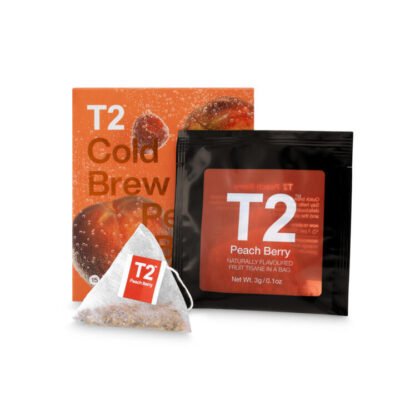T2 Peachberry Cold Brew Tea Bag Pack 15 pack