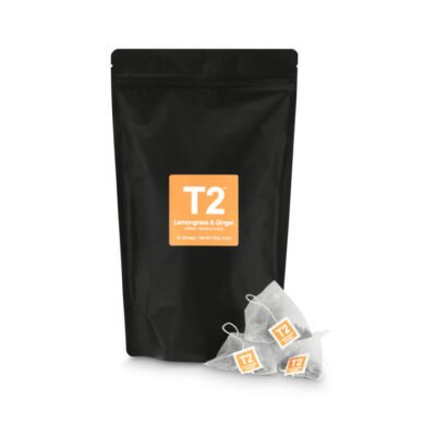 T2 Lemongrass and Ginger Tea bag Refill 60 pack
