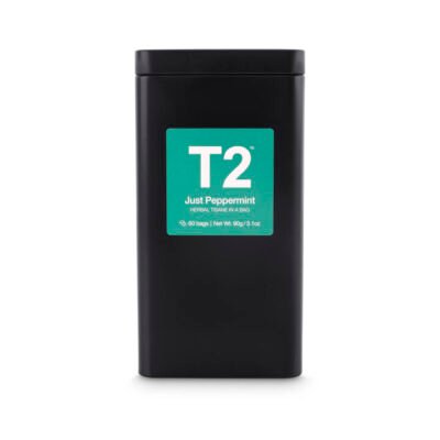 T2 Just Peppermint Tea Bag Tin 60 pack