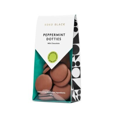 Koko Black Peppermint Dotties | Milk Chocolate