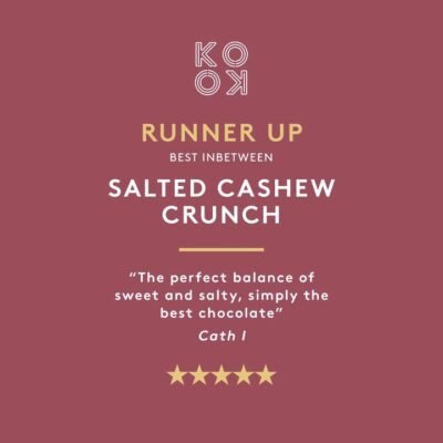 Koko Black Salty Cashew Crunch | Milk Chocolate