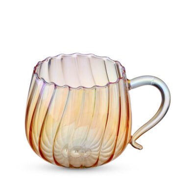 T2 Valentina Glass Generous Mug Peach