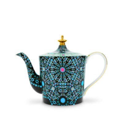 T2 Moroccan Tealeidoscope Black Teapot Large