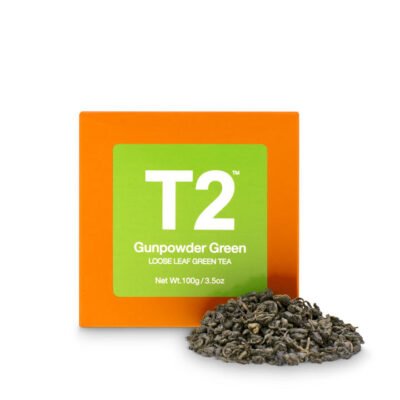 T2 Gunpowder Green Loose Leaf Cube 100g