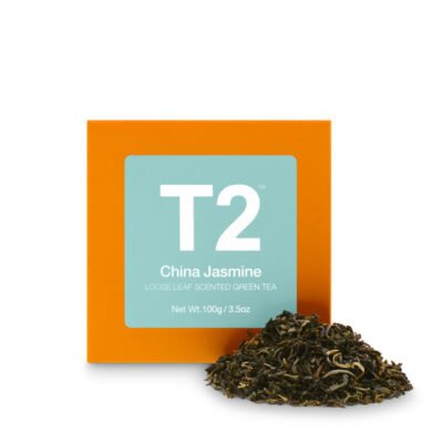 T2 China Jasmine Loose Leaf Cube 100g
