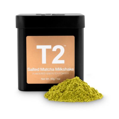 T2 Salted Matcha Milkshake Powder Tin 30g