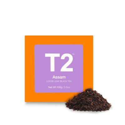T2 Assam Loose Leaf Cube 100g