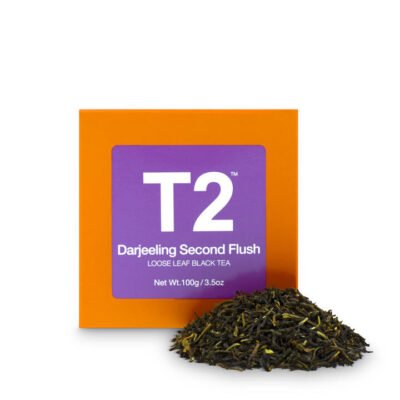 T2 Darjeeling Second Flush Loose Leaf Cube 100g