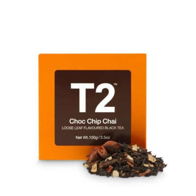 T2 Choc Chip Chai Loose Leaf Cube 100g