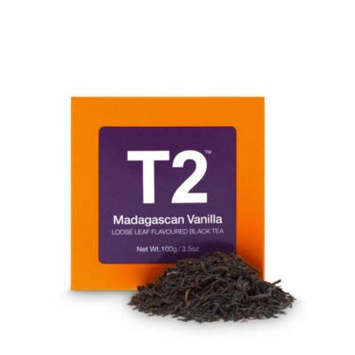 T2 Madagascan Vanilla Loose Leaf Cube 100g