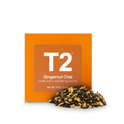 T2 Gingernut Chai Loose Leaf Cube 100g