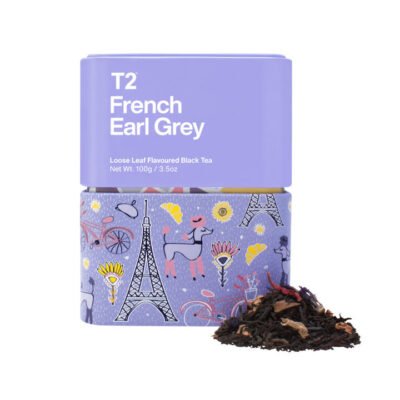 T2 French Earl Grey Loose Leaf Icon Tin 100g