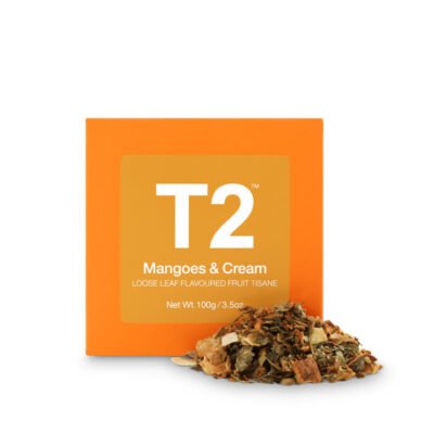 T2 Mangoes & Cream Loose Leaf Cube 100g