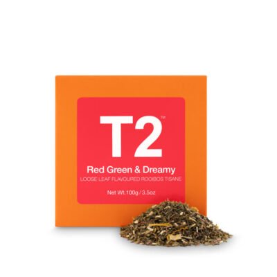 T2 Red, Green & Dreamy Loose Leaf Cube 100g