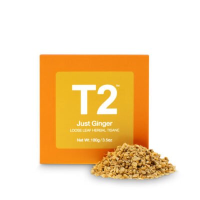 T2 Just Ginger Loose Leaf Cube 100g