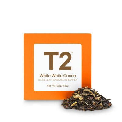 T2 White White Cocoa Loose Leaf Cube 100g