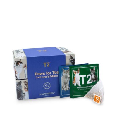 T2 Paws For Tea: Cat Lover’s Edition Tea Bag Tin
