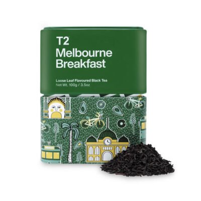 T2 Melbourne Breakfast Loose Leaf Icon Tin 100g