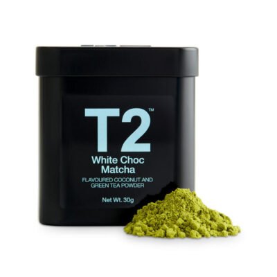 T2 White Chocolate Matcha Powder Tin 30g