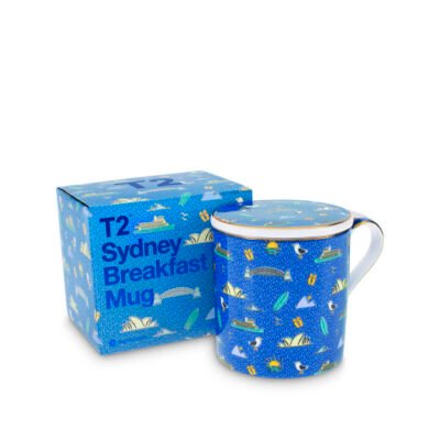 T2 Boxed Iconic Sydney Breakfast Mug With Infuser