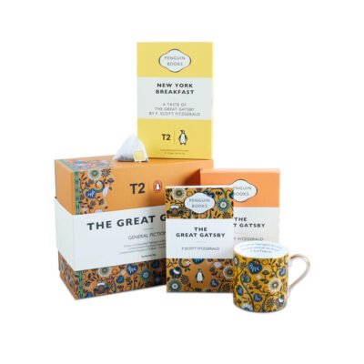 T2 T2 x Penguin Books - Tea & Books: The Great Gatsby General Fiction Gift Pack
