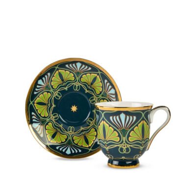 T2 Toulouse Cup & Saucer Midnight