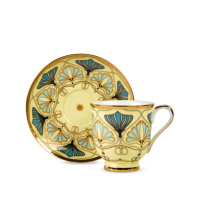 T2 Toulouse Cup & Saucer Lemon