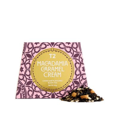 T2 Macadamia Caramel Cream Cube 50g