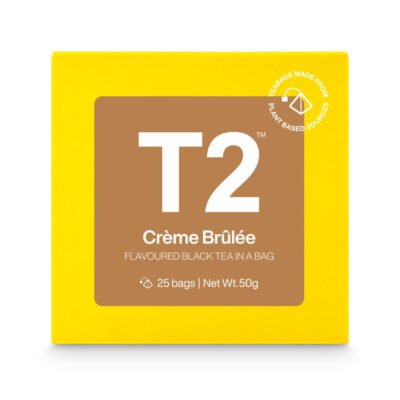 T2 Creme Brulee Tea Bag Cube 25 pack