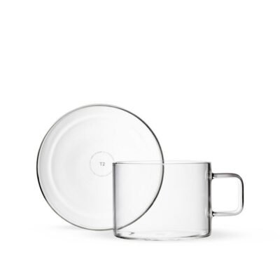T2 Gigi Glass Cup & Saucer